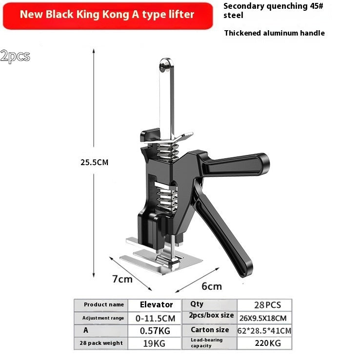 Height Lifting Regulator Tile Auxiliary Wall Tile Positioning Screw Block