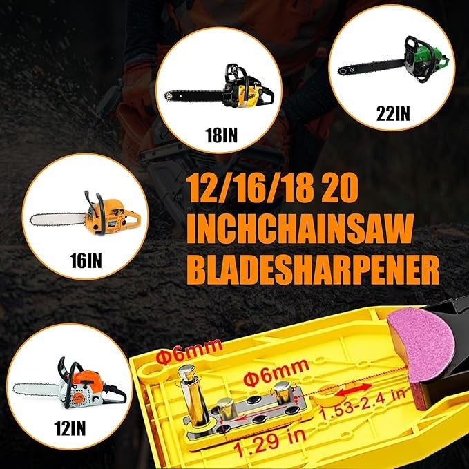 SharpX PRO – Chainsaw sharpener ultra-fast, instant precision