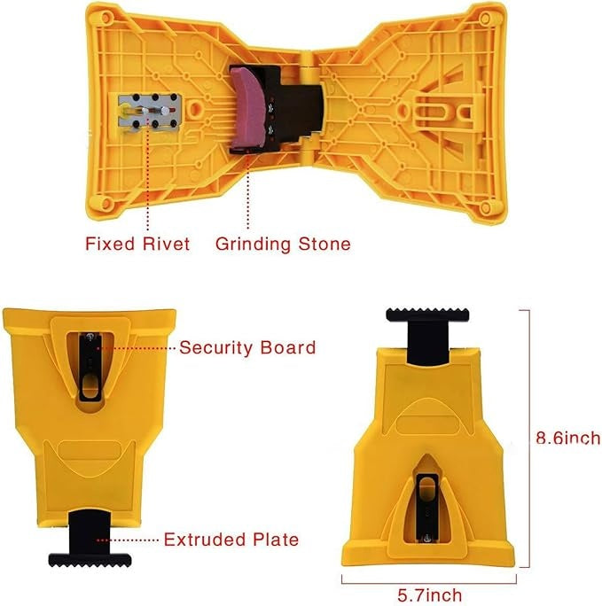 SharpX PRO – Chainsaw sharpener ultra-fast, instant precision